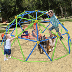 GVDV 10 FT Dome Climber Jungle Gym for Kids - Outdoor Rust-Resistant Play Equipment, Easy Assembly, Supports 1000 lbs